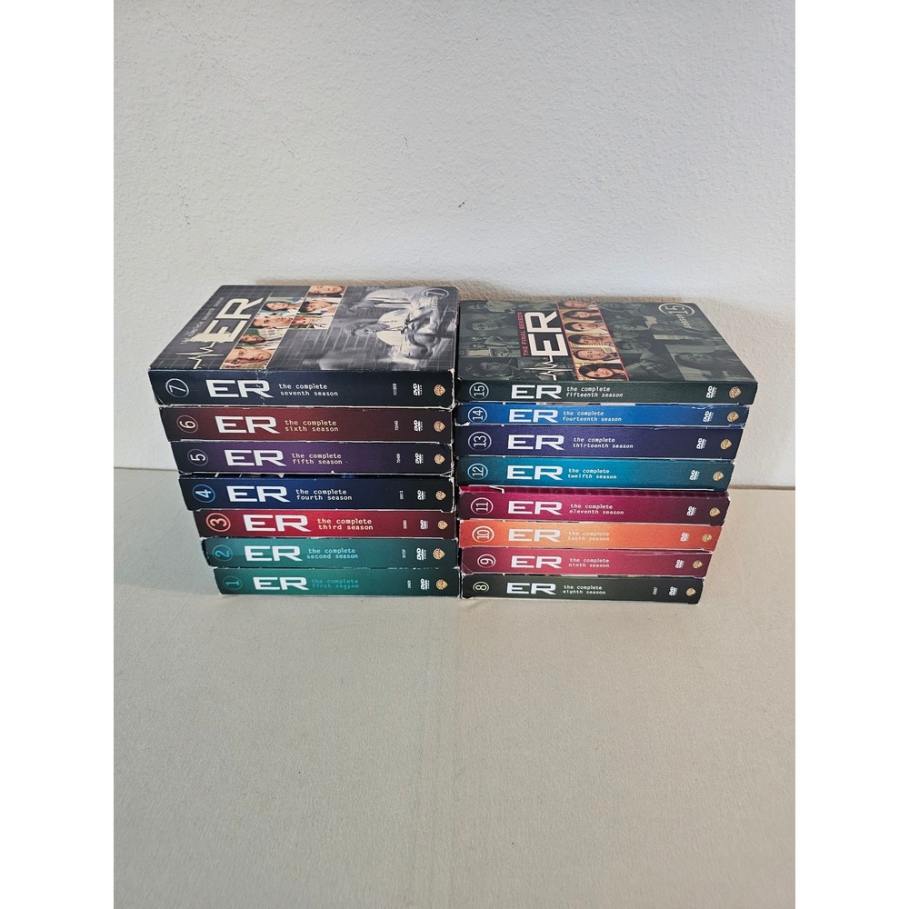 ER Complete Series Seasons 1-15 DVD Box Set Collection Bundle Complete